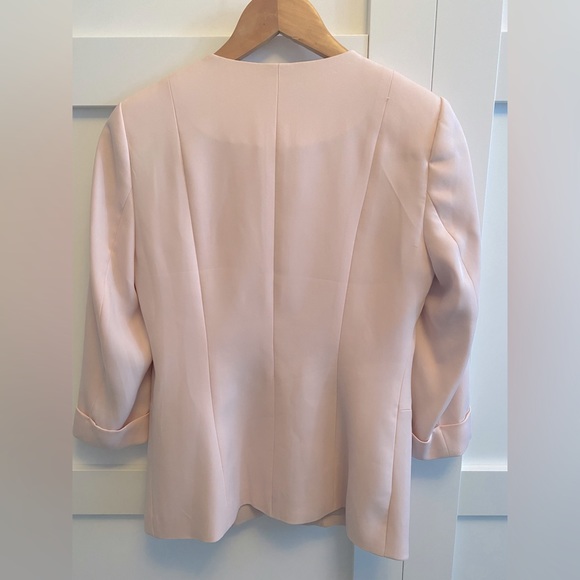 Light Pink Open Front Blazer by Le Chateau - Picture 6 of 9